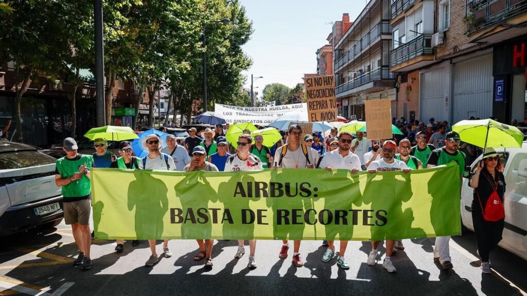 Sindicatos rechazan la propuesta de Airbus y planean una huelga indefinida el 24 de agosto