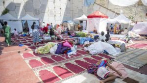 Mujeres migrantes en Ceuta piden al Gobierno una solución a su situación
