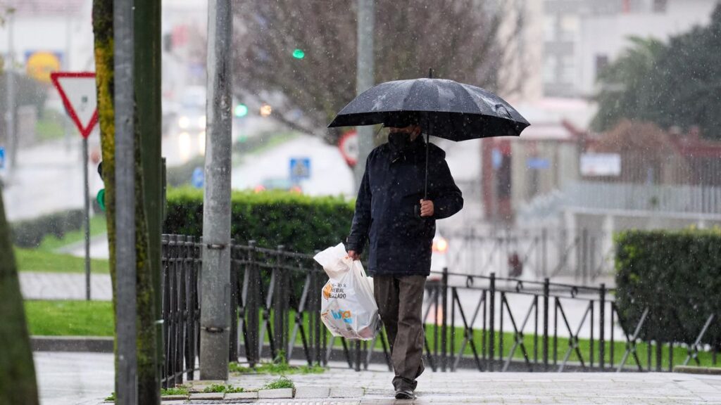 16/1/23  SANTANDERep lluvia en santander FOTO: