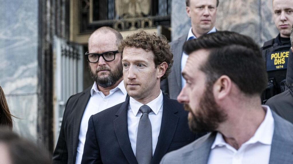 Zuckerberg leaves Los Angeles courthouse after social media addiction trial defense