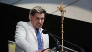 Conservative Catholic Group St. Michael's Media Holds Prayer Rally In Baltimore
