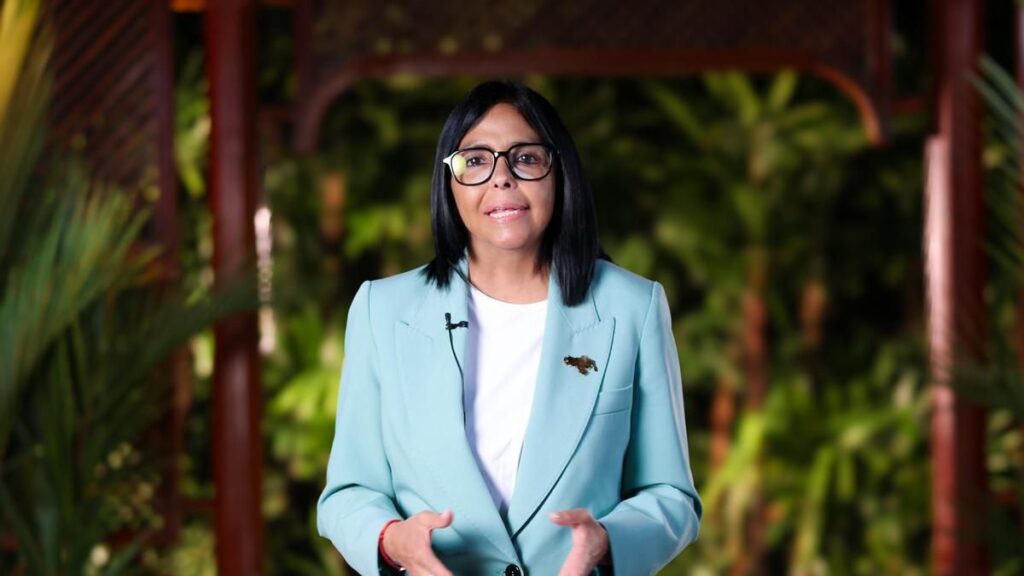 Delcy Rodríguez informa que el acuerdo petrolero con EE.UU. tendrá una vigencia de 25 años
