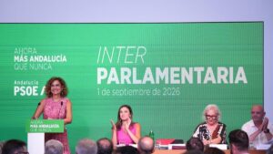 María Jesús Montero participa en la Interparlamentaria regional socialista (Sevilla)