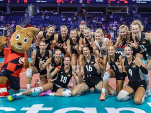 Volleyball, EM: Deutschland - Belgien