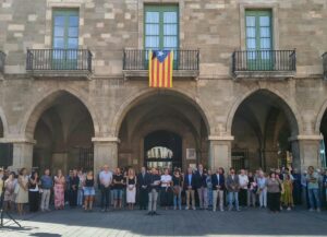 Manresa (Barcelona) guarda un minuto de silencio por el asesinato de un hombre de 45 años el martes