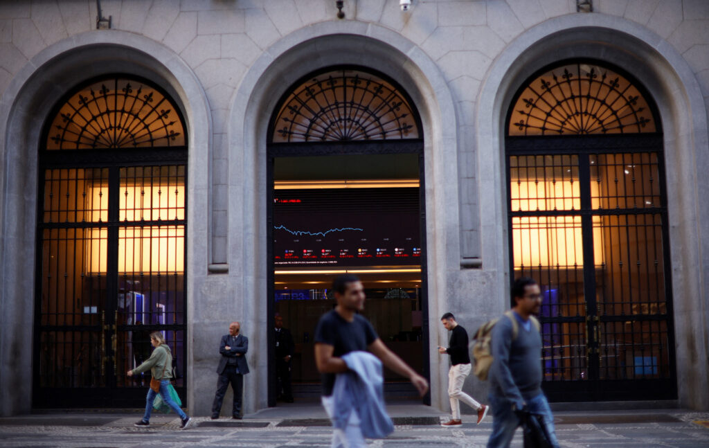 Prédio da bolsa B3 em São Paulo