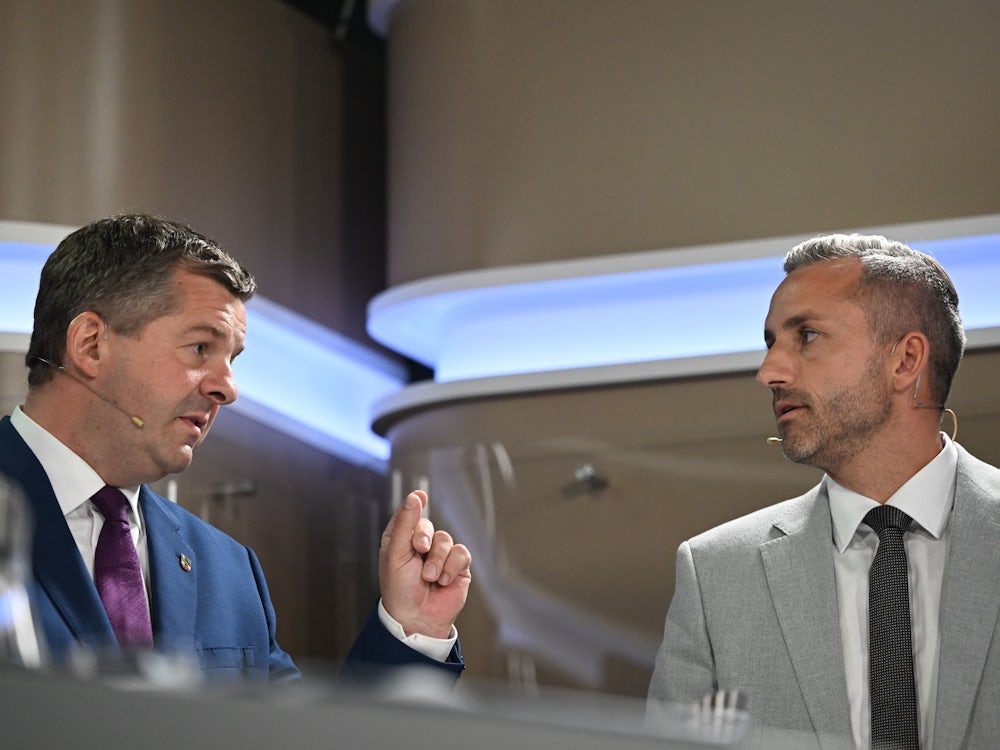 Lead Candidates Debate Ahead Of Saxony-Anhalt Elections