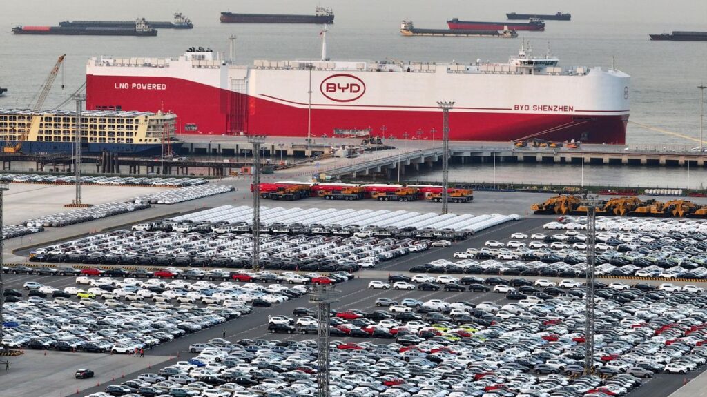 BYD Shenzhen ro-ro ship makes maiden voyage to Brazil