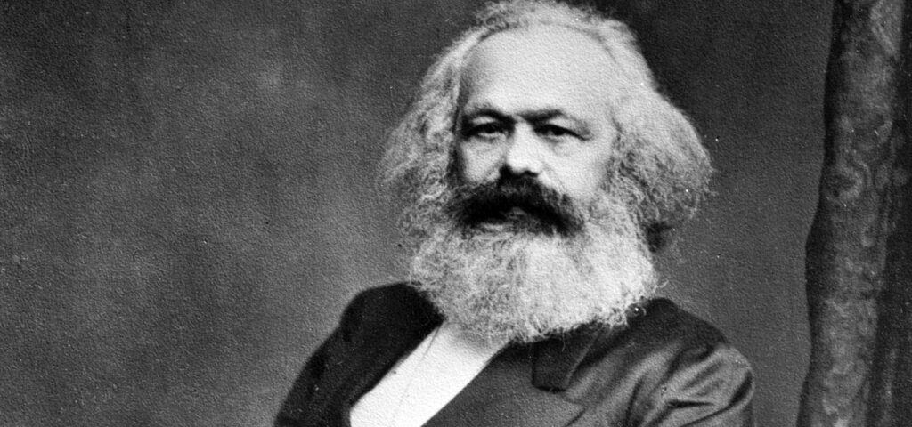 Karl Marx (1818-1883), philosopher and German poli