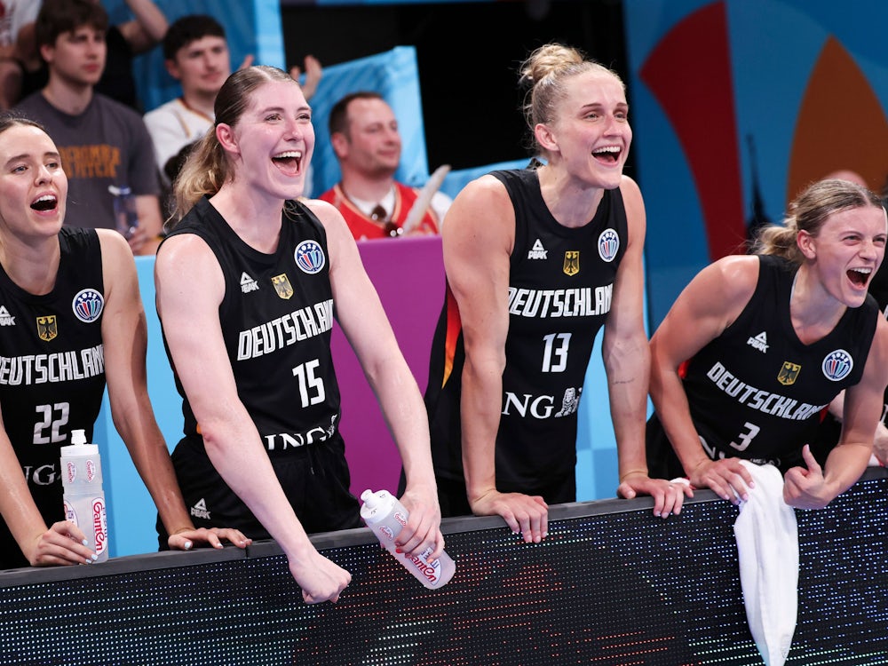 Die deutschen Basketballerinnen