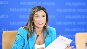 Ronda de ruedas de prensa de portavoces de los grupos parlamentarios en el Parlamento de Andalucía