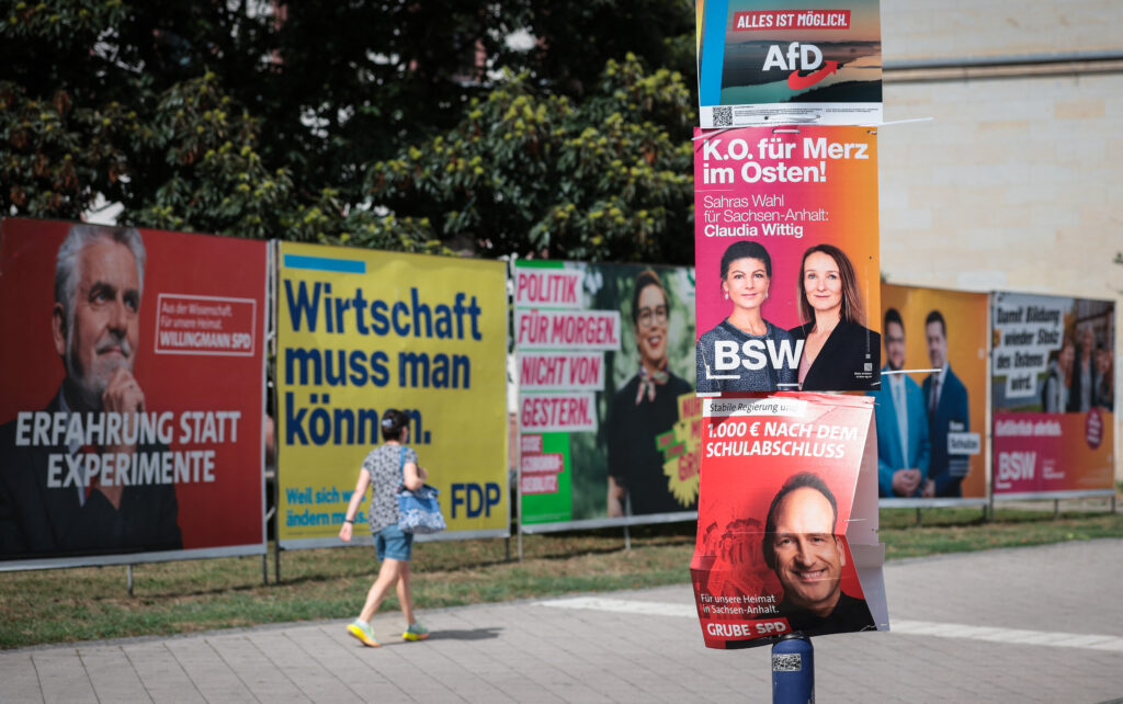 GERMANY-POLITICS-PARTIES-VOTE-SAXONY ANHALT