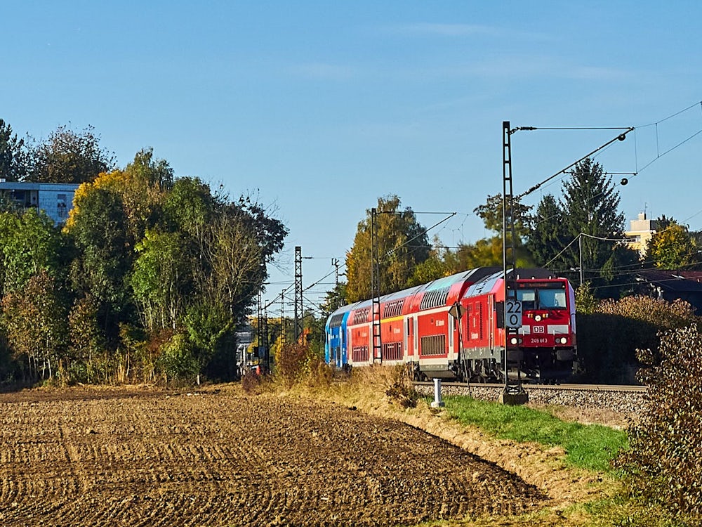 Bahnstrecke nach Mühldorf