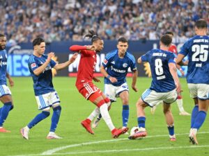 Fussball 1. Bundesliga/ FC Schalke 04 - Bayern München 0:0