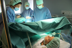 surgeons in operative room