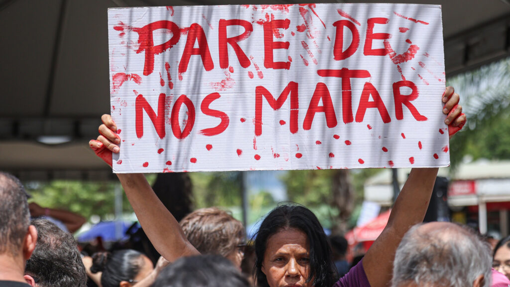 Ato contra Feminicídio