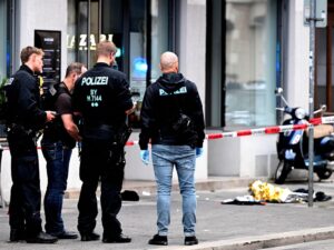 Schusswaffengebrauch durch Polizei - Person im Krankenhaus