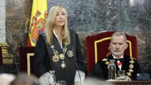 El rey Felipe VI preside la apertura del año judicial con Ceuta como telón de fondo