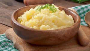 Fresh and flavorful mashed potatoes