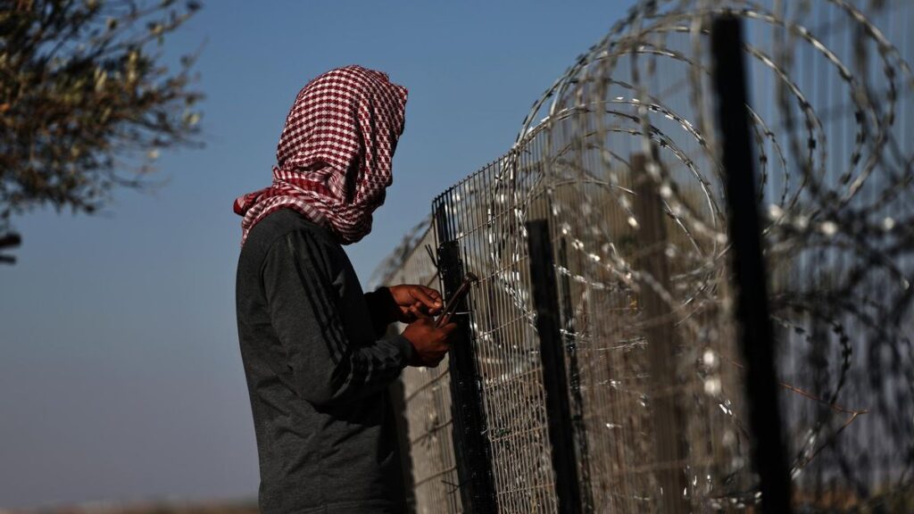 Israeli settlers establish an outpost in the West Bank